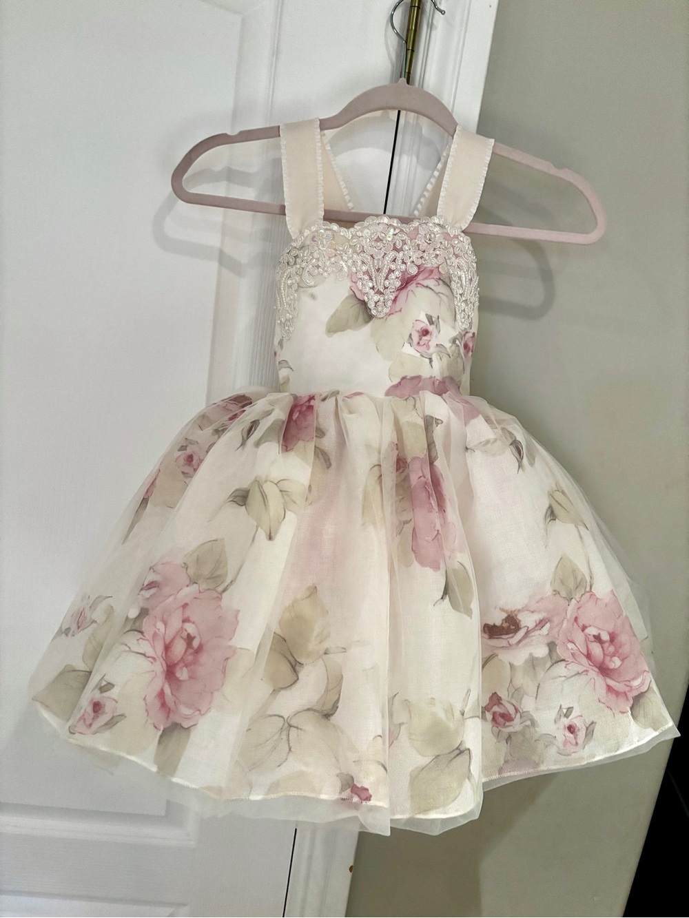 DOLLCAKE Bouquet Babydoll Dress Girls size 6